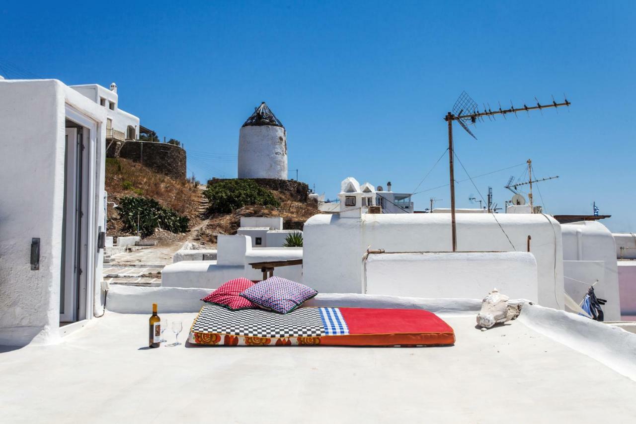 Willa Eclectic & Artistic House In Mykonos Town Zewnętrze zdjęcie